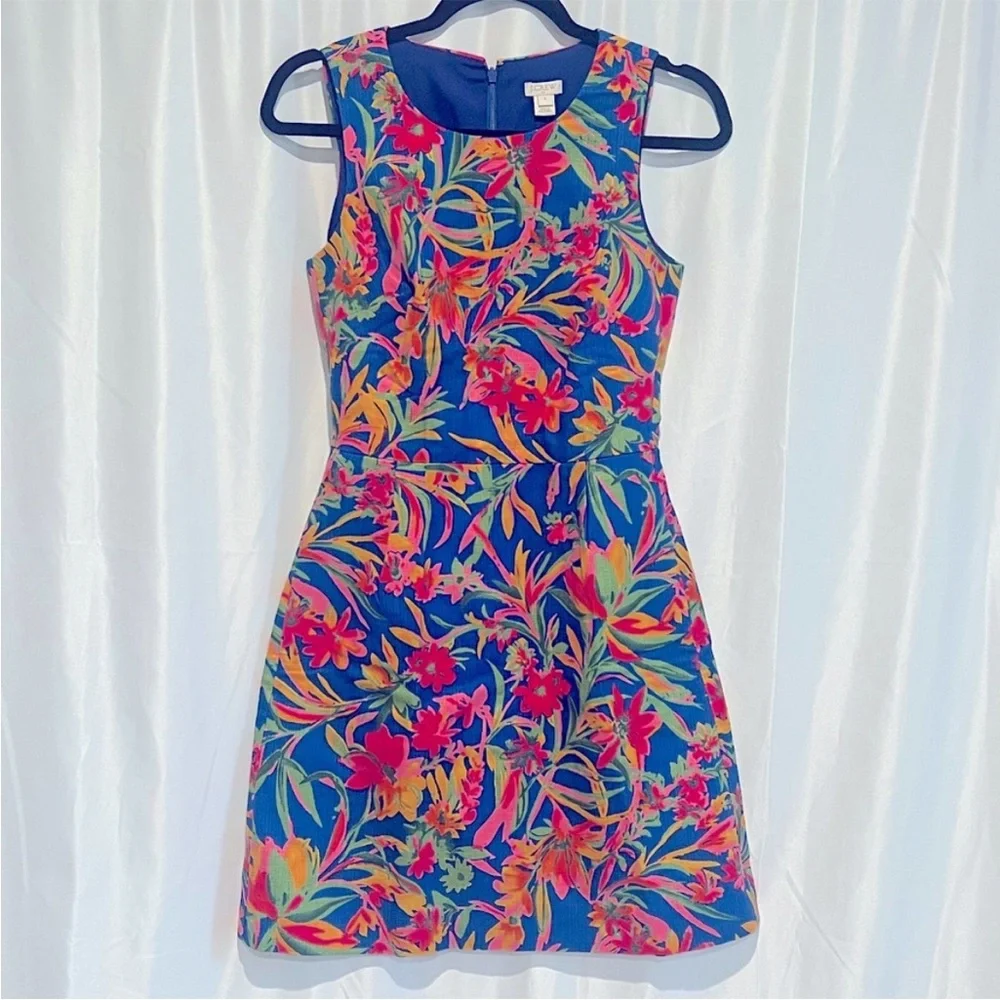 J. Crew Cotton weave mini dress. NWT